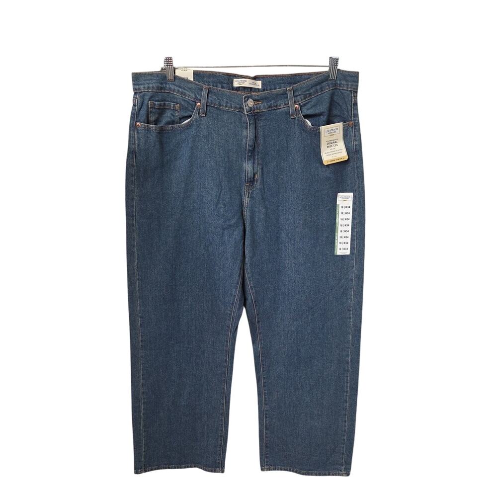 Levi's Heritage Original Wide Leg Jeans Womens Size 18 NWT